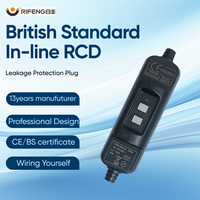 Disjoncteur différentiel PRCD industriel RIFENG, norme UE IP66, protection contre les fuites, 10A/16A, en ligne