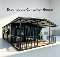Exportation vers l'Australie : Maison conteneur extensible étanche de 20 pieds avec cuisine et salle de bain pour usage résidentiel