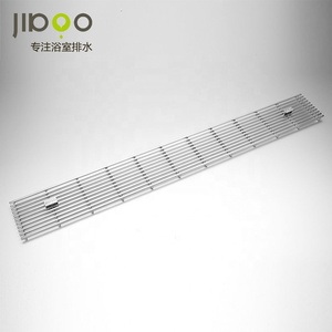 High Quality Custom Stainless Steel <strong>Linear</strong> Grate Stripe <strong>Drain</strong> for Bathroom Wholesale Shower Strip <strong>Drains</strong> Custom Designed - Product Image 5