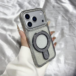 เคสโทรศัพท์กันกระแทกแบบหรูหรา ประดับกลิตเตอร์และเพชร สำหรับ <span class=keywords><strong>iPhone</strong></span> 17 Air 16 15 14 Plus 13 12 <span class=keywords><strong>11</strong></span> <span class=keywords><strong>Pro</strong></span> <span class=keywords><strong>Max</strong></span> - Product Image 1