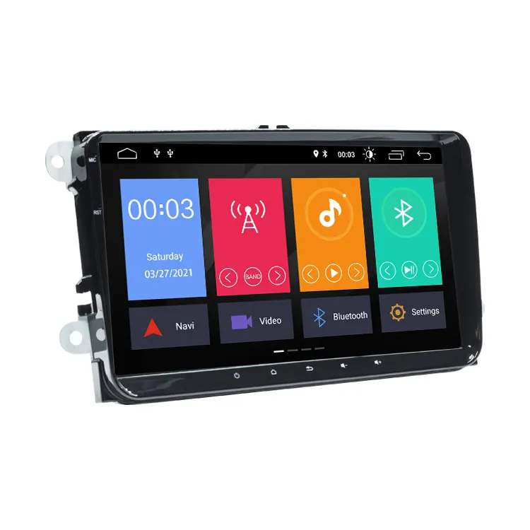 Untuk Volkswagen Android 2din Radio Mobil Multimedia Player GPS Navigasi untuk VW/Golf5/Jetta/Skoda/Octavia/Polo/Touran RDS Tidak Ada Dvd