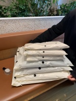 Sobre Polymailer ecológico compostable reciclable, bolsas de mensajería exprés, paquete de envío de ropa, correo de polietileno