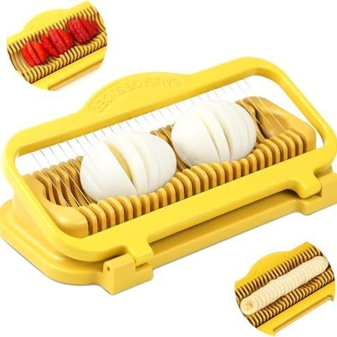 Coupe-œufs jaune
