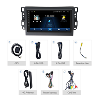 Meihua 10 pouces Android autoradio multimédia lecteur vidéo pour GMC Chevrolet Compatible Avalanche Silverado Tahoe Equinox CarPlay