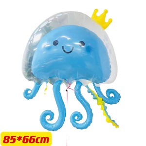 Globos <span class=keywords><strong>de</strong></span> Papel <span class=keywords><strong>de</strong></span> Aluminio con Forma <span class=keywords><strong>de</strong></span> Medusa para Fiestas, Globos Transparentes <span class=keywords><strong>de</strong></span> Doble Capa con Forma <span class=keywords><strong>de</strong></span> Pulpo para Cumpleaños Infantiles, Decoración para Fiestas en la Playa o el <span class=keywords><strong>Parque</strong></span> - Product Image 5