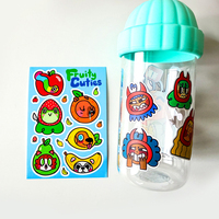 Etiquetas de Vinilo Brillante Impermeables y Coloridas para Impresión Ecológica, Pegatinas para Niños con Logotipo Personalizado, Hojas de Pegatinas Pequeñas con Corte Kiss Cut