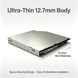 TEAC DV-W28SS DV-W23S 12,7mm SATA Slot-Load <span class=keywords><strong>DVD</strong></span> RW Internes Slim-Laufwerk für Laptop Industrielle Audiogeräte - Product Image 4