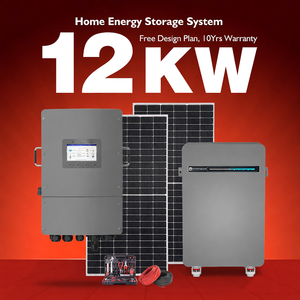 Système solaire hors réseau tout-en-un, ensemble complet 5KW 5KVA 10KW 10KVA 15KW 15KVA 20KW, système d'énergie solaire hybride pour la maison - Product Image 3