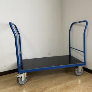 Support OEM personnalisable <span class=keywords><strong>Heavy</strong></span> <span class=keywords><strong>Duty</strong></span> 500 KGs Charge Warehouse Hand Truck avec quatre roues <span class=keywords><strong>Trolley</strong></span> 500 KG Capacité - Product Image 6