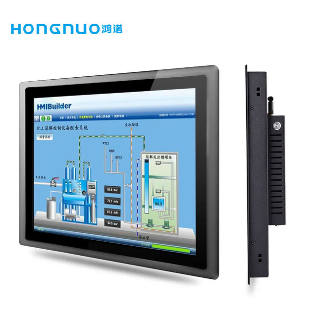 Custom Industrial LCD Display IP65 Waterproof 10.1 12 15 17 19 21.5 23.8 Inch HMI IPC Touch Screen Panel PC Industrial Monitor