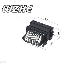 Wzhe 24 סיכה פלסטיק מארז ארגז פלסטיק ecu מארז H24-3 אלקטרונית tc03 tc02 עבור מחבר רכב - Product Image 4