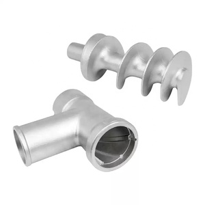 Eje Espiral de Alimentación para Molinillo de Carne, de Acero Inoxidable 304 de Grado Alimenticio, Fundido con Precisión, Piezas de Repuesto para Maquinaria - Product Image 1