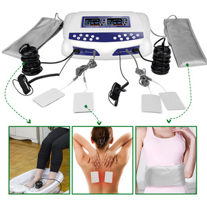 AmywellMED Çift İyonik Ayak Detoks Makinesi İyon Temizleyici 2 Kişilik İyonik Ayak Banyosu <span class=keywords><strong>Spa</strong></span>, Ev ve Salon Kullanımı için Kemerler ve Pedler ile - Product Image 3