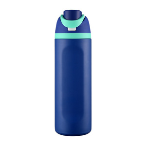 Vaso de acero inoxidable para beber doble de gran capacidad, 24oz, portátil, aislado, moderno, deportes al vacío, agua, taza de fruta, venta al por mayor - Product Image 1