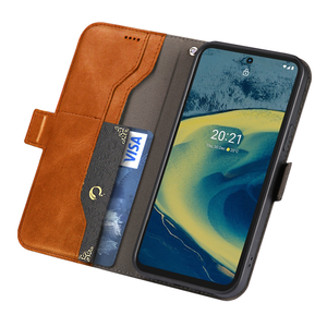 เคสโทรศัพท์หนังระบบแม่เหล็กแบบฝาพับสำหรับ XR20 X100 G50 <span class=keywords><strong>Nokia</strong></span> G300 C30ทรงกระเป๋าสตางค์กันกระแทกพร้อมช่องใส่บัตร - Product Image 4