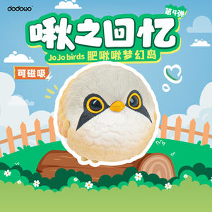 Alegre y encantadora caja ciega de pájaro de PVC con adorables patrones serie de coleccionables misteriosos - Product Image 4