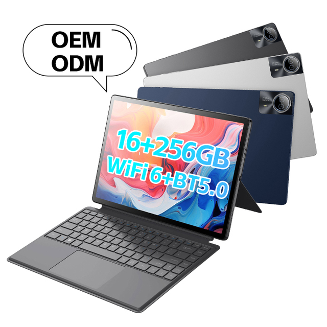 Hot Selling 14 Inch Keyboard Mouse Leather Case Tablet PC with Capacitive Screen and Quad Core Processor for Education