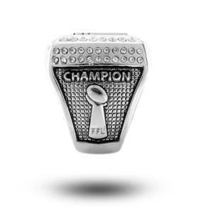 Anillo de la Victoria Grabado de Aleación Vintage con Gema, de Primera Calidad, para Recuerdos del Ganador de la Final del Campeonato - Product Image 4