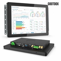 Monitor de 7/10.1/15.6/21.5 Pulgadas con Montaje Empotrado, Android Todo en Uno, RK3562 RK3568 FHD HMI, Automatización Inteligente de Fábrica, Monitorización de Ganadería