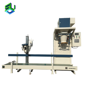 Máquina de Pesaje, Llenado y Empaquetado de Arroz y Granos con Transportador Elevador de Bolsas y Dispositivo de Sellado - Product Image 1