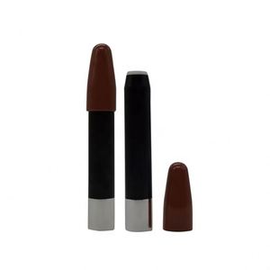 Screw Cap Refillable <b>Lipstick</b> Case Metal Lip Oil Lip Balm with Cap for Nail Polish and Other Oils - Product Image 1