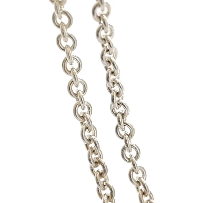 Wuqie Manufacturer Wholesale Sterling Silver O Shaped Necklace Chain for Jewelry Making