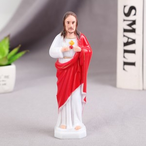 Artesanía de resina personalizada, Estatua de la Virgen María, <span class=keywords><strong>sacerdote</strong></span>, serie religiosa, adorno de resina para interiores - Product Image 3