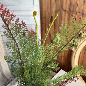 Helecho Persa Artificial Jinxi de 75 cm, Planta Decorativa de Interior de Goma Suave - Product Image 2