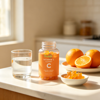 Vitamine C en gros : Complément de santé, blanchiment de la peau, gommes de vitamine C pour le soutien immunitaire