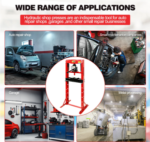 <span class=keywords><strong>Prensa</strong></span> Hidráulica de Taller <span class=keywords><strong>Usada</strong></span>, Estándar CNC CE, <span class=keywords><strong>20</strong></span>, 30 y 50 <span class=keywords><strong>Toneladas</strong></span>, Marca Merido, Doble Bomba con Manómetro, 220V/380V, 1 Año de Garantía - Product Image 3