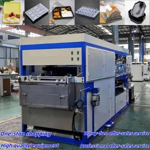 Máquina De Fazer Bandeja De Lanche De Alimentos De Plástico Descartável Durável Usado Bandeja De Ovo De Plástico Que Faz A Máquina De Formação De Vácuo De Plástico - Product Image 2