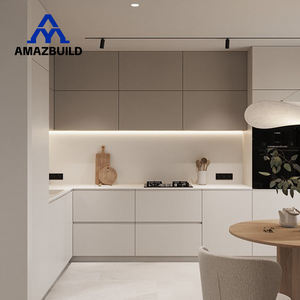 Accesorios para Muebles de Cocina Personalizados AMAZBUILD, Isla de Cocina Flotante, Diseño Moderno, Crea <span class=keywords><strong>Tu</strong></span> Propio Mueble, Encimera de Cuarzo - Product Image 1
