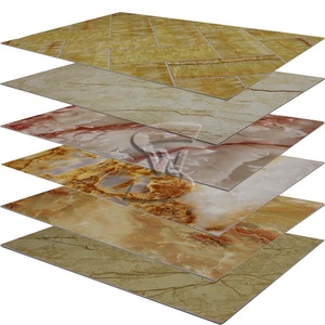 Tấm Đá Cẩm Thạch Nhân Tạo Chất Lượng Hàng Đầu Từ Nhà Máy Trung Quốc Pvc Trắng 4X8 Acrylic Dùng Cho Nội Thất - Product Image 5