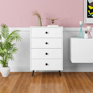 Armoire en bois blanc bon marché, <span class=keywords><strong>6</strong></span> <span class=keywords><strong>commode</strong></span>, armoire de rangement en bois, <span class=keywords><strong>6</strong></span> <span class=keywords><strong>tiroirs</strong></span>, meubles de chambre à coucher - Product Image 3