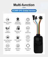 Rastreador GPS Inteligente a Prueba de Agua con Grabador de Voz, Seguimiento en Tiempo Real, Reproducción de Historial de Rutas, Sistema GLONASS GPS