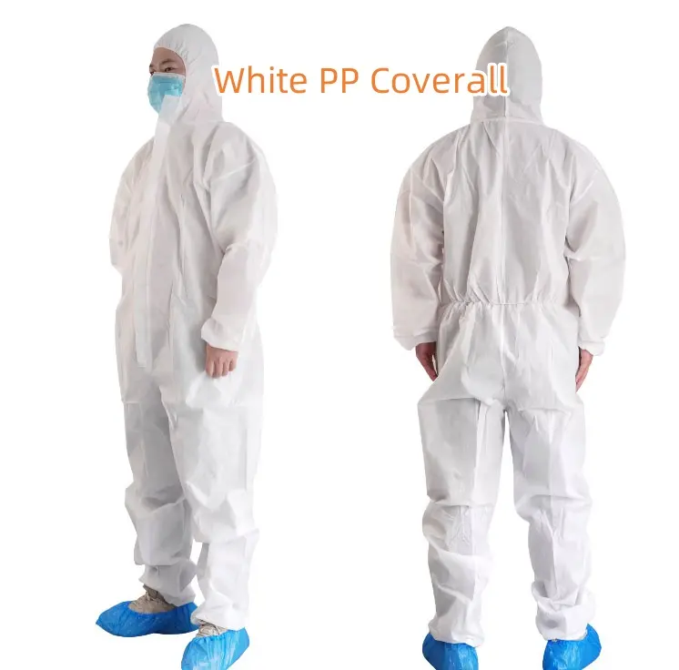Factory Sale Disposable Polypropylene PP Non Woven Waterproof Microporous Film Coverall