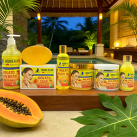 Produits Faciaux à Marque Privée, Ensemble de Soins de la Peau Molato, Herbes Biologiques avec Carotte, Aloe Vera, Traitement de l'Acné, Ensemble de Soins de la Peau Blanchissants