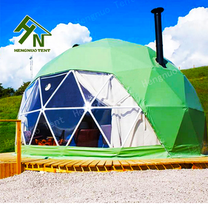 Tenda a cupola prefabbricata con isolamento invernale Igloo House con camino per Glamping <span class=keywords><strong>Safari</strong></span> - Product Image 3