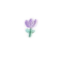 Patchs brodés en gros, motifs fleurs et papillons, appliques thermocollantes tulipes et tournesols pour vêtements, sacs et loisirs créatifs