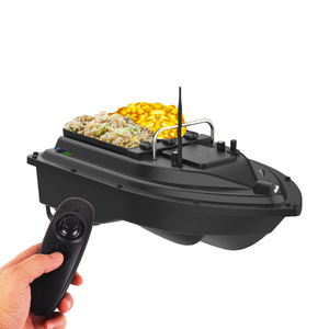 Bateau de pêche télécommandé D16C 54x27x21cm avec double bac à appâts, télécommande, alimentation par batterie, contrôle de croisière et retour à une touche - Product Image 4