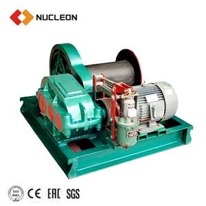 China High Quality 200m Wire Rope Electric Winch 20ton 30ton Industry Using Handle Lifting Material