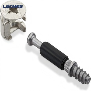 Vendita all'Ingrosso di Bulloni in Acciaio per Mobili, Supporti per Scaffali, Connettori Mini Fix, Giunti a Camma, Viti per Assemblaggio Legno - Product Image 4
