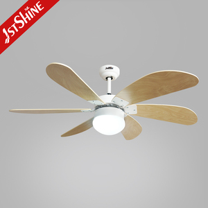 1stshine ventilatore da soffitto decorativo pale MDF elettrico motore a corrente continua ventilatore da soffitto con telecomando - Product Image 1