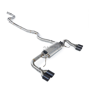 Pour BMW <span class=keywords><strong>325i</strong></span> 330i G20 2.0T B48 2020-2023, silencieux à soupape en acier inoxydable, système d'échappement Cat-Back de haute qualité, vente en gros - Product Image 2