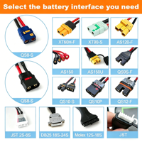 Batería de Litio Recargable Semisólida YKX 6S 22.2V 72000mAh 300Wh/kg, Duradera, con Cátodo LCO y 800 Ciclos para Drones