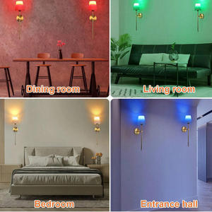 Lámpara de Pared Dorada Nórdica para Decoración, Lámpara de <span class=keywords><strong>Espejo</strong></span> para <span class=keywords><strong>Baño</strong></span>, Dormitorio, Pasillo, Escaleras, Aplique de Pared Moderno, Luminaria Interior - Product Image 4