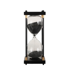 Reloj de Arena Moderno para Bodas, Temporizador de 60 Minutos, Reloj de Arena Decorativo de Madera - Product Image 5