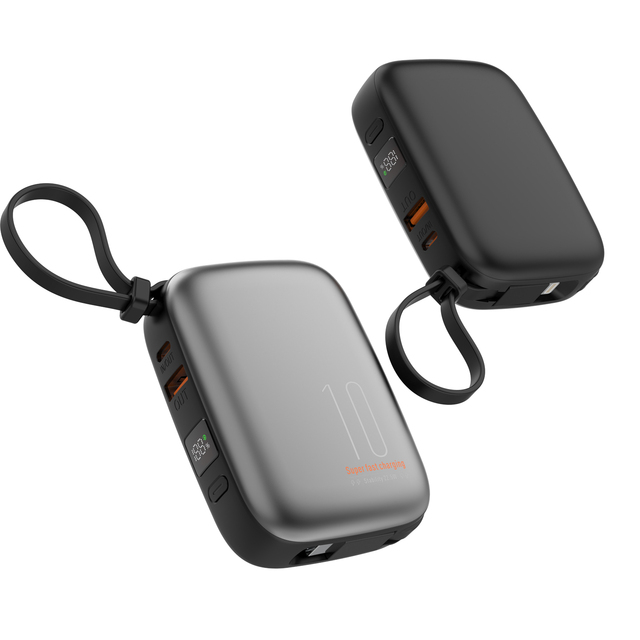 PD37W USB22.5w 5V 9V 12V 15V 20V 3A Quick Charging Powerbank Type C PD Power Bank 10000mah for Iphone 17 16 15 Pro Max Samsung