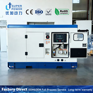 Générateur Diesel Super Silencieux 300KVA 500KVA 220V 380V 50/60Hz Démarrage à une touche Sans balais Refroidi par eau Alimentation de secours domestique et commerciale - Product Image 2