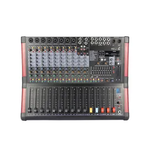 12 channels DJ Audio Mixer +48v home music karaoke professional digital echo mixer